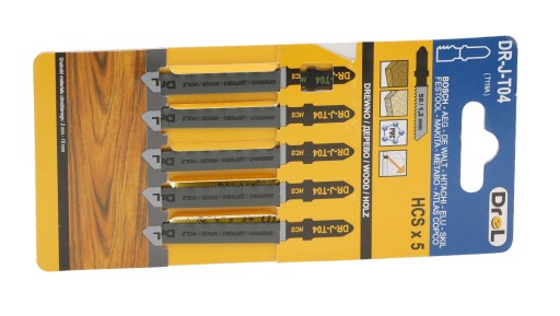 PÍLOVÉ PÍLY T-DRŽKA 1,2x76mm 5x