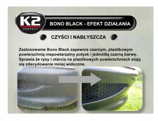 D7J20 ČIERNA ČIERNA NA GUMU A PLASTY 200 ml K2