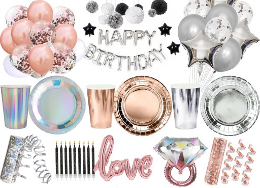 ROSE GOLD fóliová váha balóna RUŽOVÁ PARTY narodeniny HEL