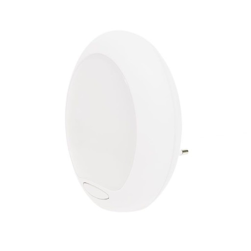 Zásuvné svietidlo do zásuvky LED nočná guľa 1,8W RGB - 8 farieb IP20 DPM