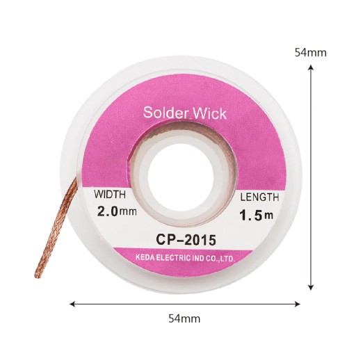 ODSPÁJKOVACIA PÁSKA, SPÁJKOVACÍ MOSTÍK 2MM X1,5M