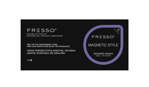 FRESSO TESTER SADA 8 KARIET VÔŇ parfémy vône do auta