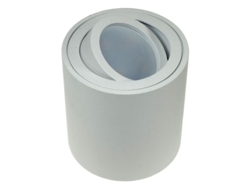 TUBA Lamp Nastaviteľná BIELA 1xGU10 LED Okrúhla
