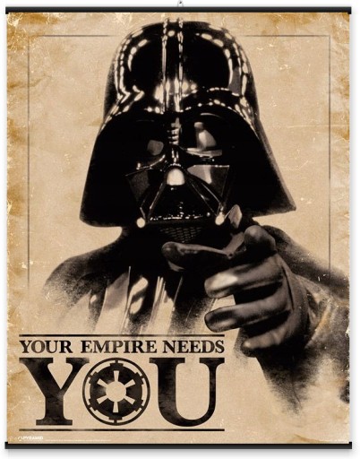 Plagát Star Wars Your Empire Needs You 40x50 cm