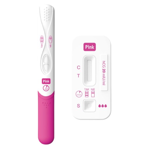 Hydrex Pink Duo tryskový a tanierový tehotenský test