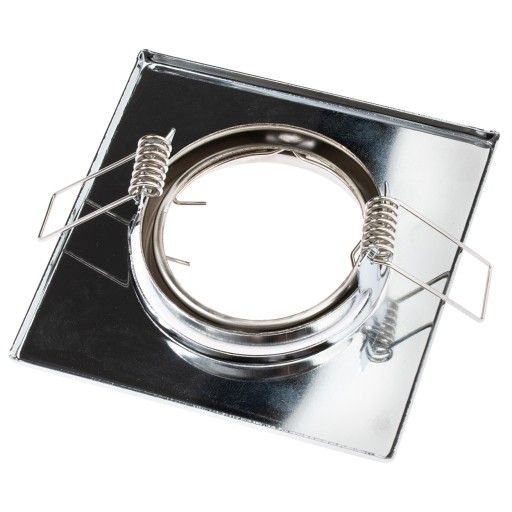 POHYBLIVÉ Stropné svietidlo OPIN POLUX KWADRAT STEEL CHROME POINT