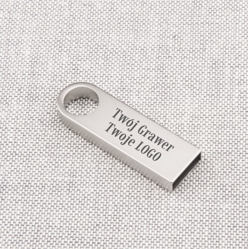 Mini CLASSIC kovový prívesok 8 GB USB 2.0 + gravírovanie LOGA CORPORATE GADGET
