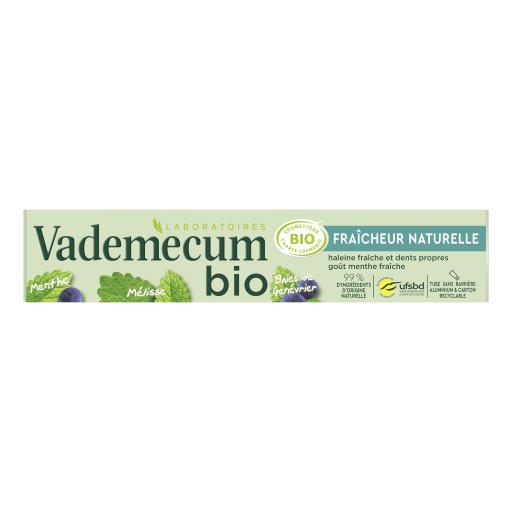 Zubná pasta Vademecum Prírodná sviežosť bio 75