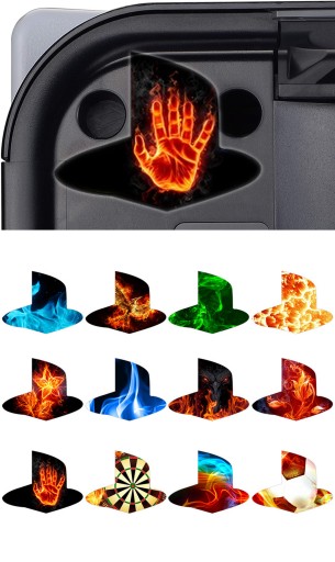 SADA 12 NÁLEPEK S DEKORATÍVNYM LOGOM NÁLEPKY NA KONZOLU PS5 PLAYSTATION 5