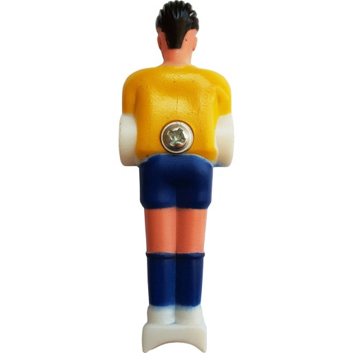 ŽLTÝ FUTBALOVÝ MINI FUTBAL POSTAVIČKA 8 MM