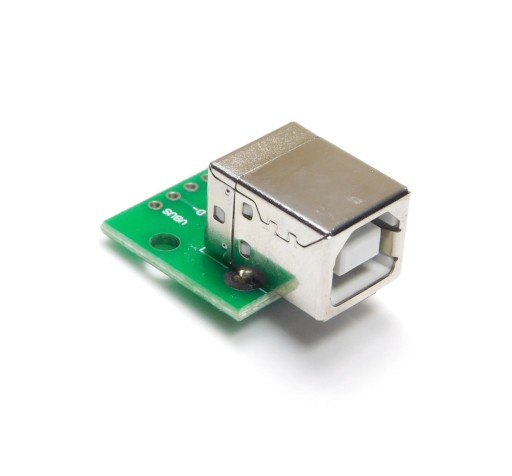 Adaptérový modul USB B(F)/4PIN 2,54mm zásuvka