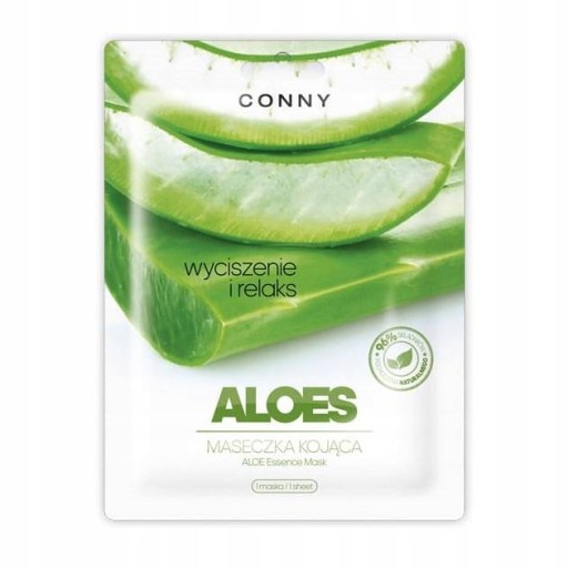 CONNY ukľudňujúca pleťová maska ALOE 23g