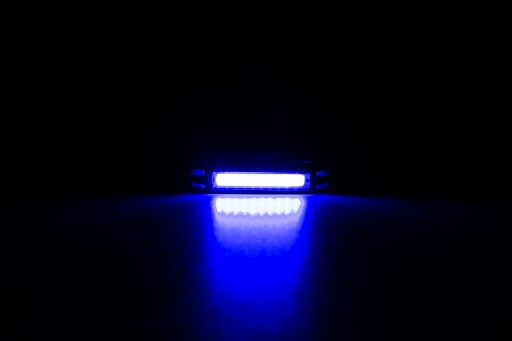 LED zadné vodeodolné USB cyklo svetlo - VÝKONNÉ
