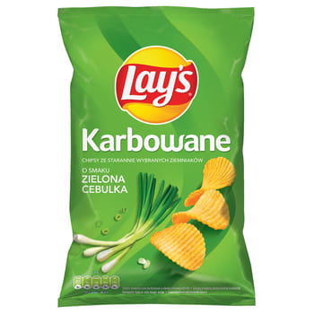 Lay's Crispy zelené cibuľové lupienky 120g