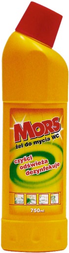 MORS - Čistiaci gél na WC, 750 ml - Citrón