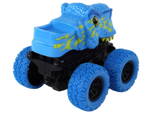 Gumové kolesá pre terénne vozidlá Tyrannosaurus Rex Pusher modré
