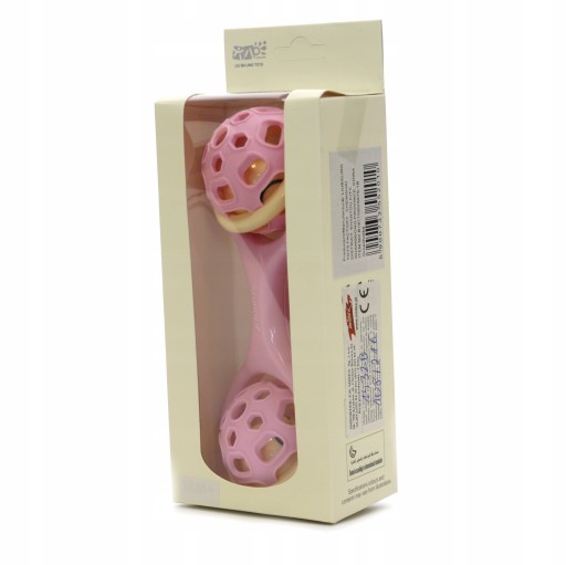 mäkké BABY RATTLE Pink Blue