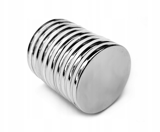 Neodymový magnet 5x1 mm 10 kusov, okrúhly, silný