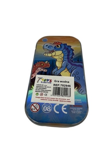 Vodná hra s kruhom dinosaurov