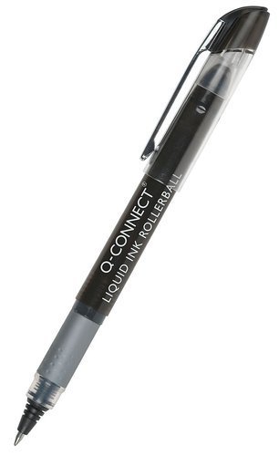 Guľôčkové pero 0,5 mm ČIERNA Q-CONNECT