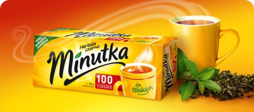 MINUTKA ČIERNY ČAJ 140g (100 sáčkov)
