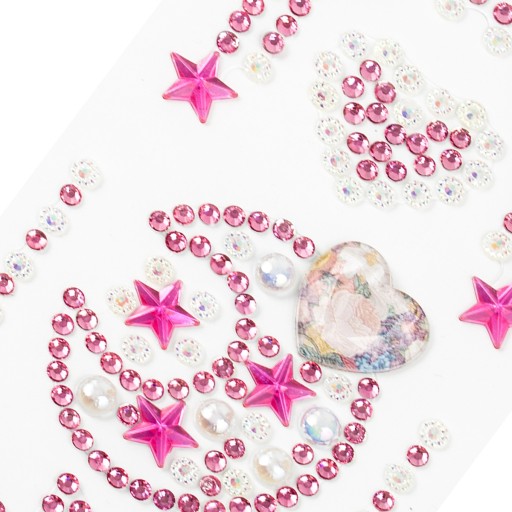 SAMOLEPIACE NÁLEPKY DIAMANTY ZIRCONIA DIY