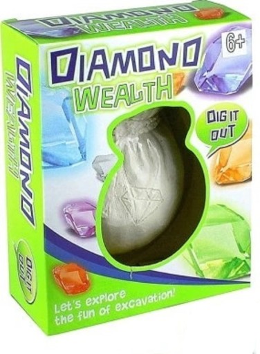 KRYŠTÁLOVÝ KAMEN DIAMANTY FOSSILITY BZES3758 BIGTOYS