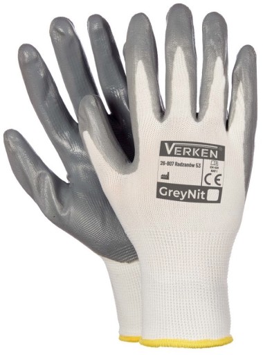 Rukavice Pracovné rukavice STRONG NITRILE r10