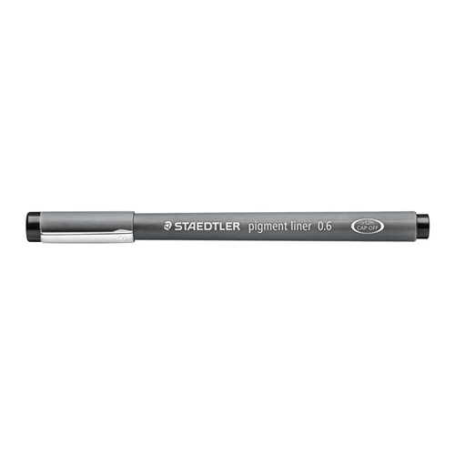 STAEDTLER 308 BLACK FINISH PENTER 0,6 MM