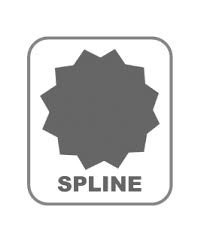 SPLINE BIT Kľúč M14x75mm 6kt 10mm JONNESWAY