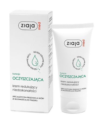 Ziaja Med Capillary Treatment Cream redukujúci akné 50 ml