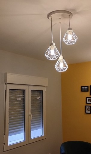 KOVOVÉ TIIETO LAMPY DIAMANTOVÝ DRÔT, 8 FARIEB