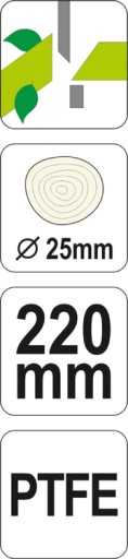 UNIVERZÁLNY RUČNÝ PREVÁDZKOVÝ NOŽNÍK 220 MM YATO