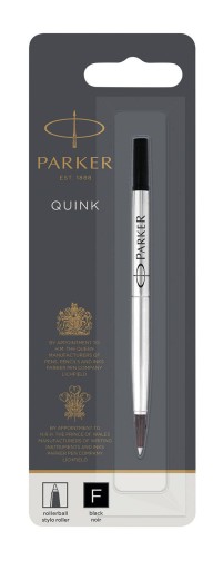 Náplň do guľôčkového pera Parker Black F BLISTER
