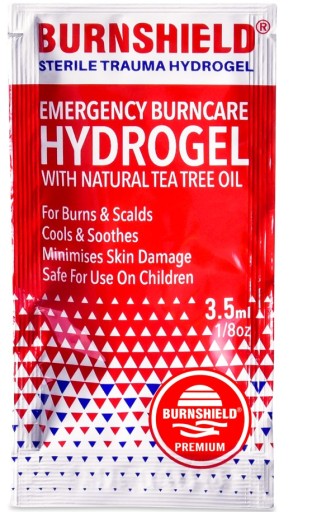 BURNSHIELD hydrogél na popáleniny v 3,5 ml vrecúšku