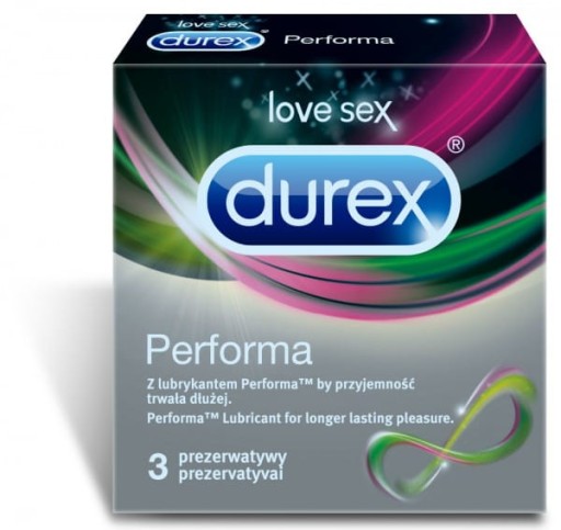 DUREX Performa kondómy predlžujúce styk 3 ks