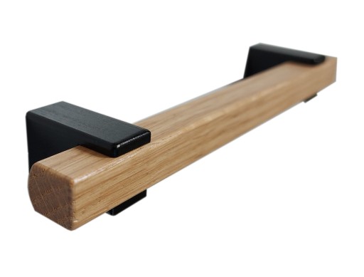 Nábytkové madlo zábradlia v tvare U, dĺžka 210mm, šírka 160mm