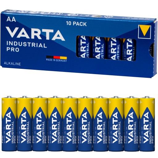 10x VÝKONNÁ ALKALICKÁ BATÉRIA NA PRSTY AA R6