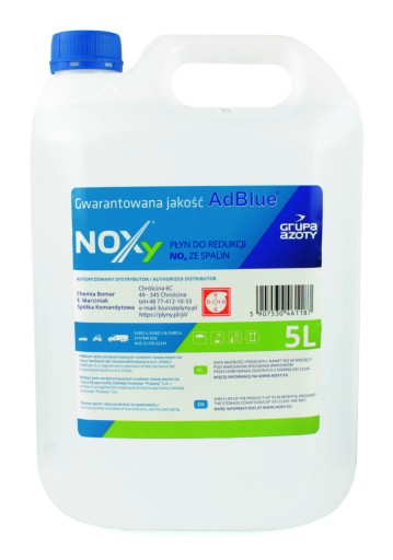 ADBLUE 5L NOXY PKWIU 20.15.31.0