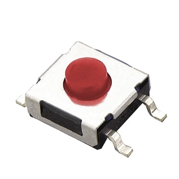 TAKTOVÝ SPÍNAČ SMD 6X6mm h-4,3mm 5-ks