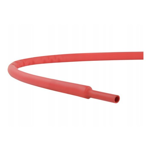 Teplom zmršťovacia bužírka 18mm/9mm - 1m červená / 75-541