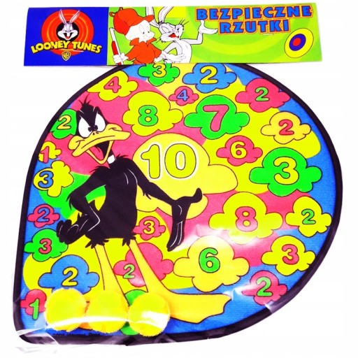 ŠÍPKY NA VELCRO BEZPEČNÉ LOONEY TUNES ŠÍPKY