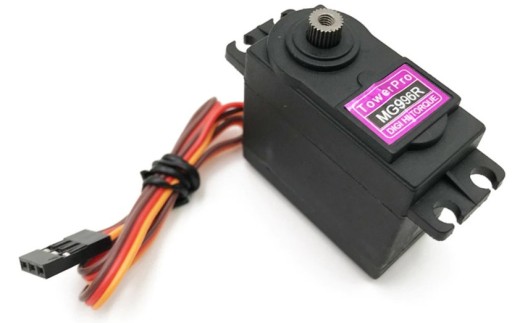 Servo TowerPro MG-996R - KOVOVÉ PREVODY