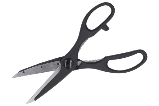 Univerzálne kancelárske kuchynské nožnice, ostré, pevné oceľové nožnice, 21 cm