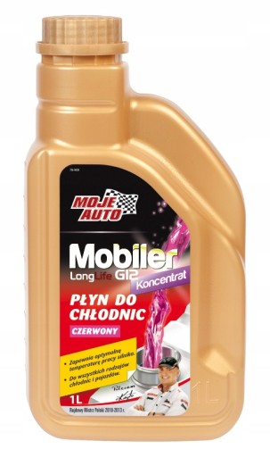 MÔJ AUTO RADIÁTOR KVAPALNÝ KONCENTRÁT ČERVENÝ 1L