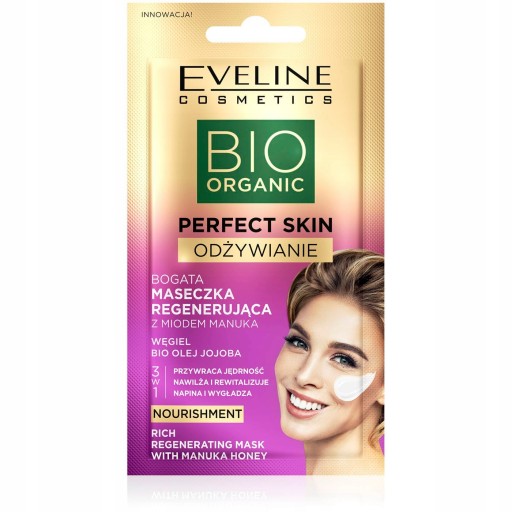 EVELINE BIO Výživa Regeneračná maska 8ml