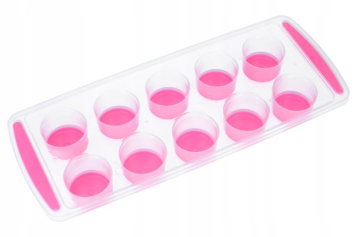 NÁDOBKA NA ĽADOVÉ KOCKY, forma na kocky, flexibilné dno, jednoduché vyberanie