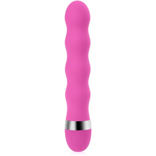 VÝKONNÝ VLNOVANÝ VIBRÁTOR, FIALOVÁ VAGINA ANUS PRE G BOD