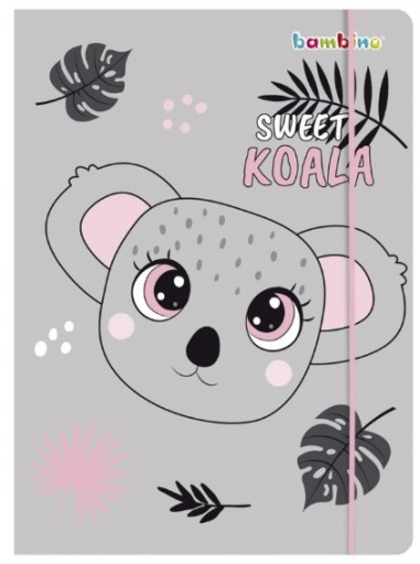 Školská zložka na kreslenie A4 s gumou KOALA