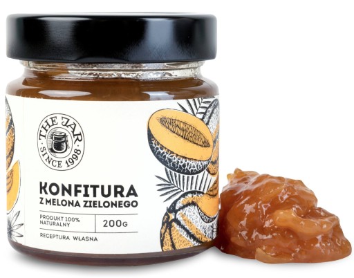 Prírodný zelený melónový džem, melón, 210 g